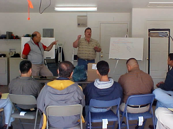 Teaching fiber class in Mexico