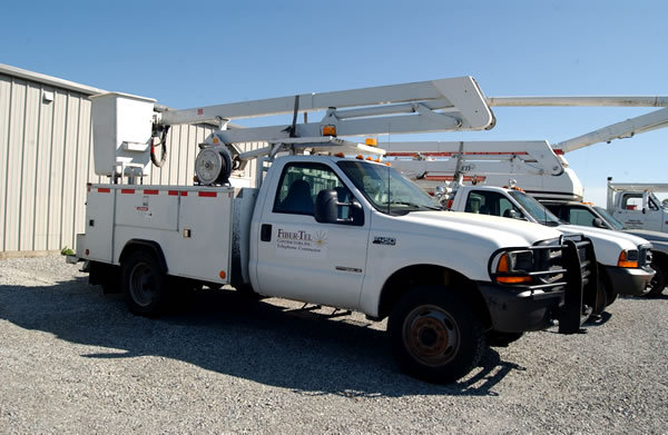 Another aerial bucket truck