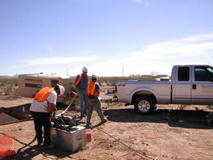 2004 MCI over build El Paso to Tucson, Arizona Micro Duct & Micro Fiber placement.